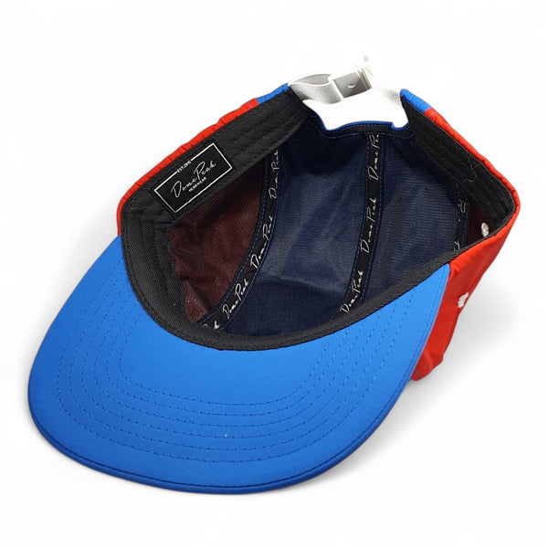 DomePeak trecc Red/White 5 panel (Flat Peak)